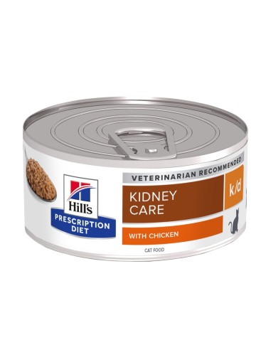 Hills PD Feline k/d con Pollo (paté) 156 gr