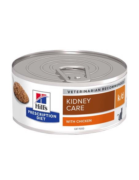 Hills PD Feline k/d con Pollo (paté) 156 gr