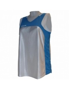 Tank Women Pro Azul/Blanco