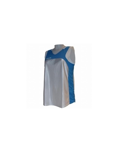 Tank Women Pro Azul/Blanco