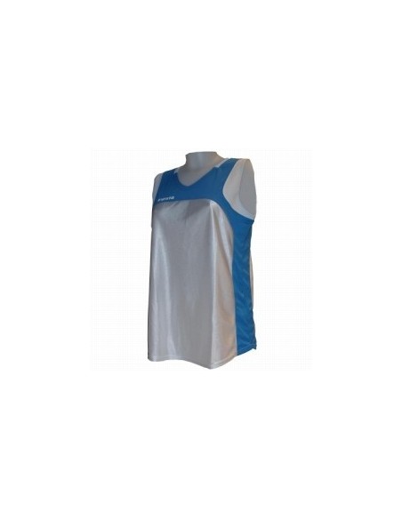 Tank Women Pro Azul/Blanco