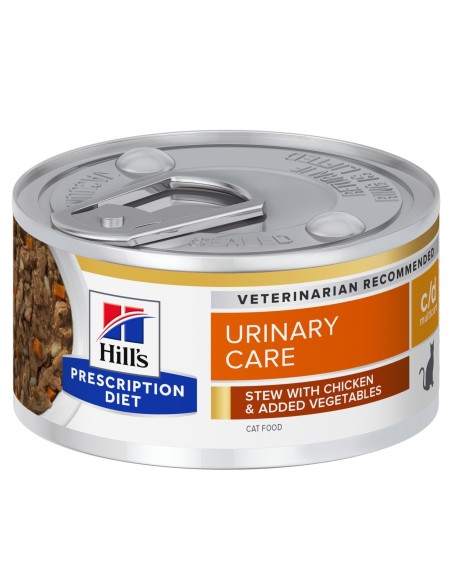 Hills PD Feline c/d Multicare Stew Pollo & Vegetales 82 gr