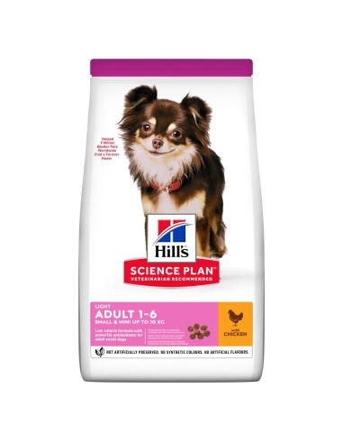 Hills SP Canine Adult Light Mini Pollo 6 kg