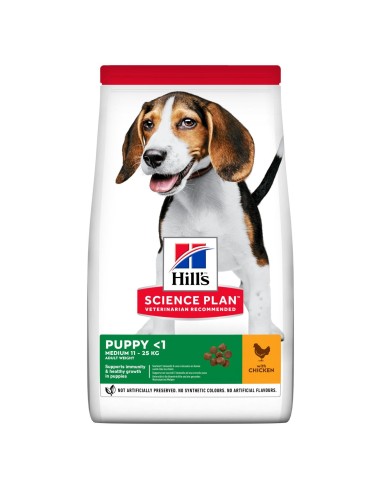 Hills SP Canine Puppy Med Pollo 2,5 kg