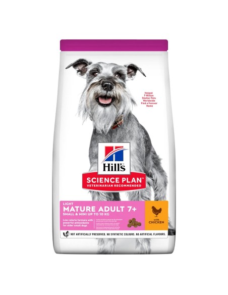 Hills SP Canine Mature Adult 7+ Light Mini Pollo 2,5 kg