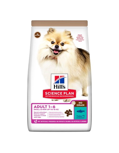 Hills SP Canine Adult Mini No Grain Atún 6 kg