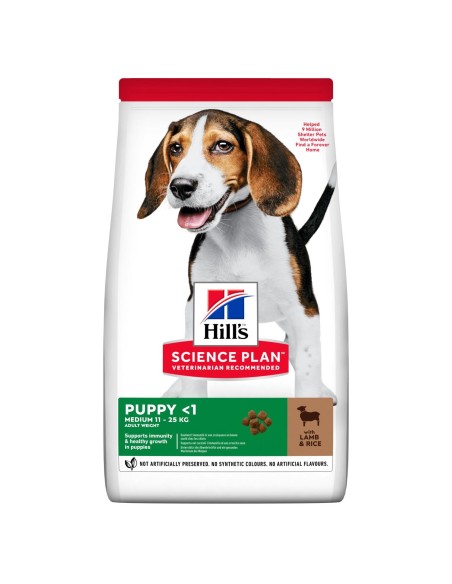 Hills SP Canine Puppy Med Cordero & Arroz 2,5 kg