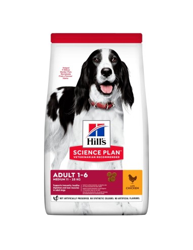 Hills SP Canine Adult Med Pollo 14 kg