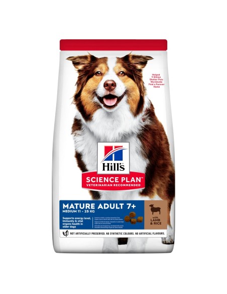 Hills SP Canine Mature Adult 7+ Med Cordero & Arroz 2,5 kg