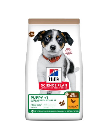 Hills SP Canine Puppy Med & Small No Grain Pollo 2,5 kg