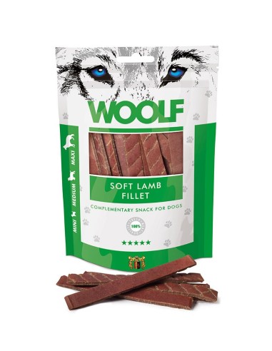 WOOLF SNACKS FILETE TIERNO DE CORDERO