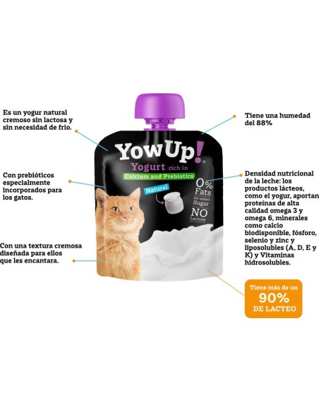 Yowup Yogur para Gatos 85 gr