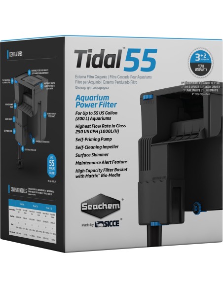 Seachem Filtro Cascada Tidal 55