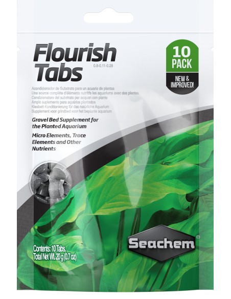 Seachem Flourish Tabs 10 uds