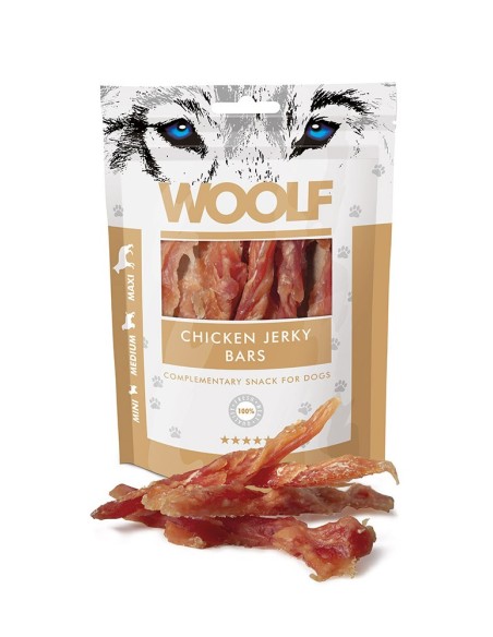 WOOLF SNACKS TIRAS DE POLLO