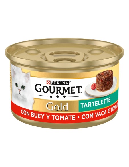 GOURMET GOLD Tartallette Buey y Tomate 85 gr