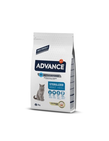 Advance Cat Sterilized Turkey 3 kg