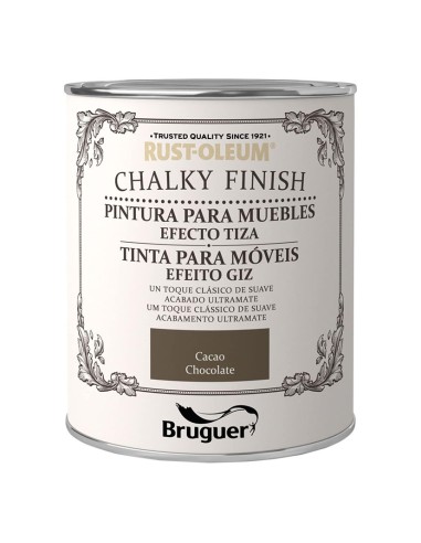 RUSTOL. CHALKY FINISH P. M. CACAO 750ML