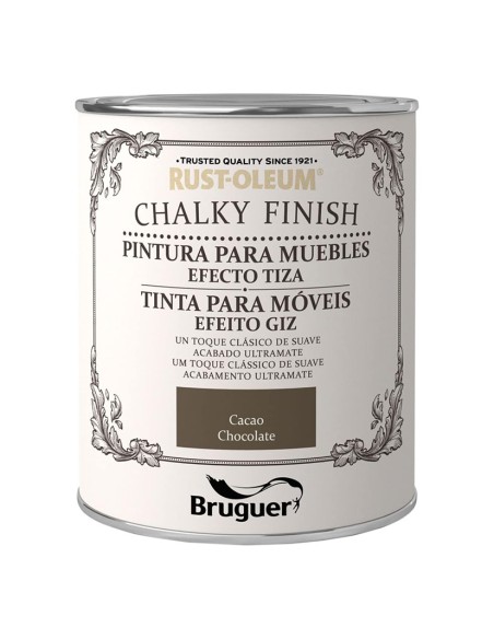 RUSTOL. CHALKY FINISH P. M. CACAO 750ML