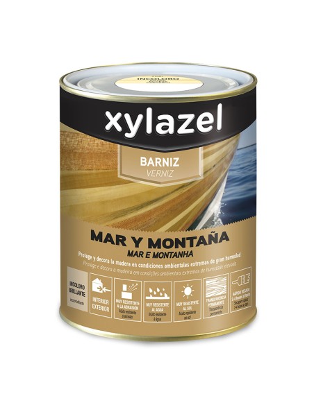 XYLAZEL BARNIZ MAR Y MONTAÑA 750 ML