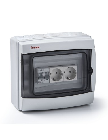 ARMARIO IP65 2TOMAS TTL+MAGNETOTÉRMICO