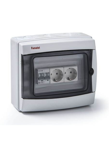 ARMARIO IP65 2TOMAS TTL+MAGNETOTÉRMICO