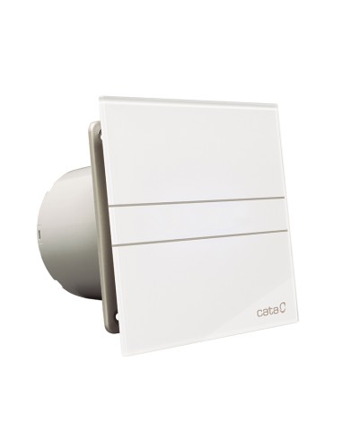 EXTRACTOR BAÑO 100MM 8W GLASS TIMER BCO