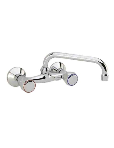 GRIFO MONOBLOC FREGADERO CAÑO TUBO ALTO