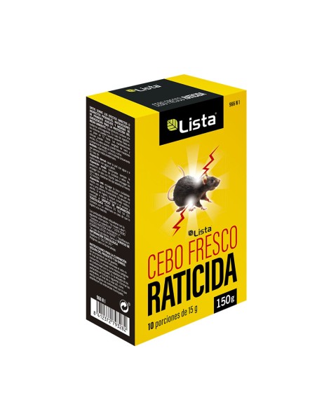 CEBO FRESCO RATICIDA. 150GR