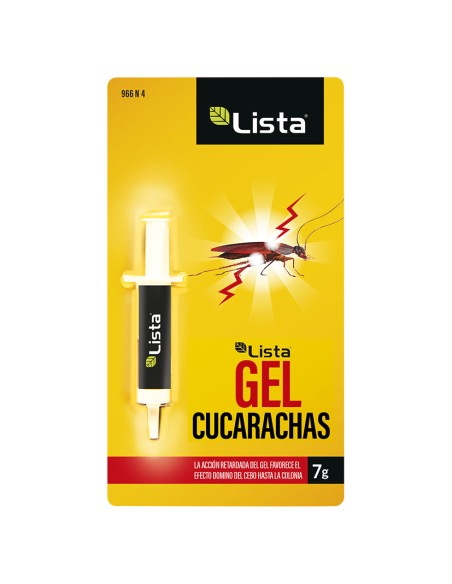 GEL CUCARACHAS. JERINGA 7 GR.