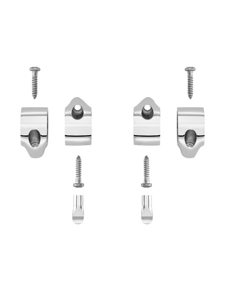 JUEGO BISAGRAS AMORTIGUADAS ACERO ROCA