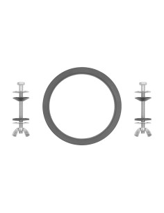 JUNTA Y TORNILLOS FIJACION TAZA ROCA