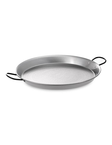 PAELLERA ACERO PULIDO 55 CM.