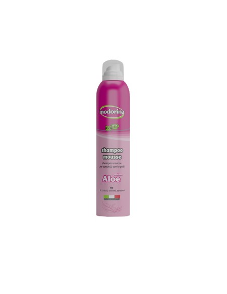 INODORINA CHAMPÚ MOUSSE ALOE 300 ML