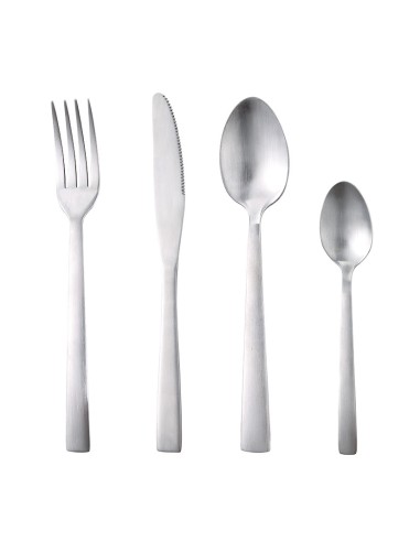 CUBIERTOS ACERO INOX.JGO.24 PZ.