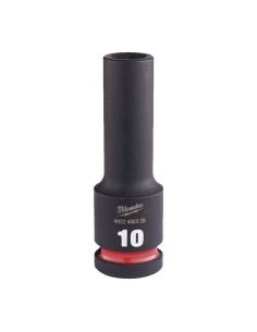 VASO IMPACTO 1/2" LARGO 10MM.
