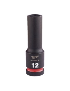 VASO IMPACTO 1/2" LARGO 12MM.