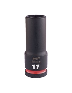 VASO IMPACTO 1/2" LARGO 17MM.