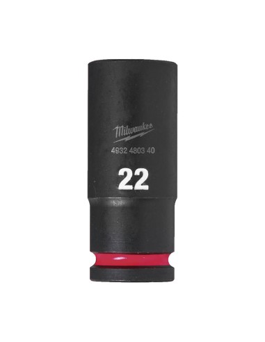 VASO IMPACTO 1/2" LARGO 22MM.