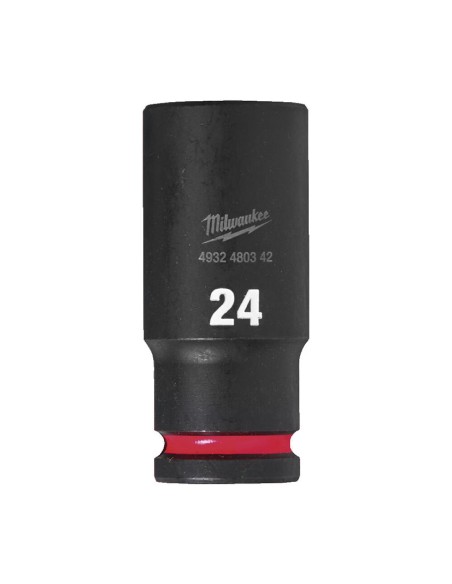 VASO IMPACTO 1/2" LARGO 24MM.