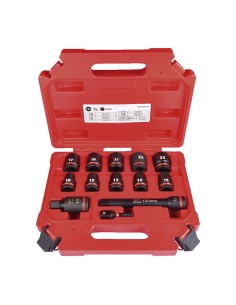 ESTUCH.13 VASOS CORTOS SHOCKWAVE 1/2"