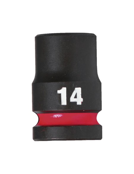 VASO IMPACTO 1/2" CORTO 14MM.