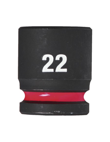 VASO IMPACTO 1/2" CORTO 22MM.