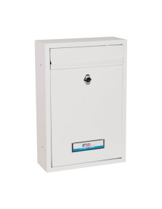 BUZON EXTERIOR MET. BERMEO. BLANCO.