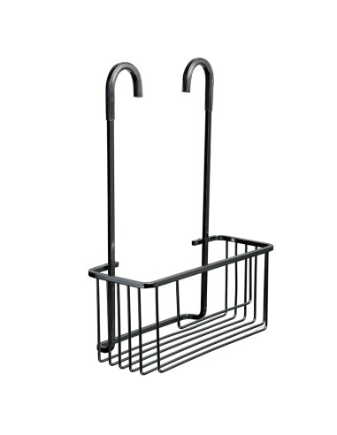 CESTILLO C/COLGADOR ALUMINIUM BLACK