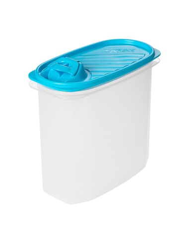 HERMETICO TOPFLEX OVAL.VERTEDOR 2L.TATAY