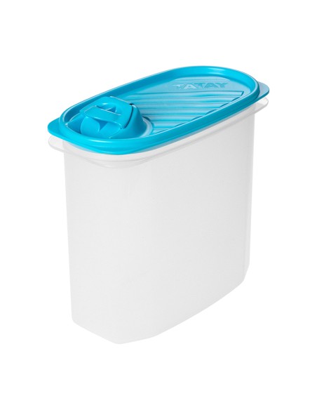 HERMETICO TOPFLEX OVAL.VERTEDOR 2L.TATAY