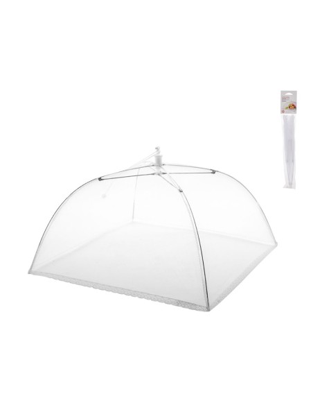 TAPA NYLON CUBRE ALIMENTOS 36X34CM.PLEG.
