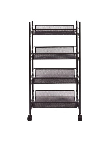 CARRITO CAMARERA C/RUEDAS 4 ALTURAS