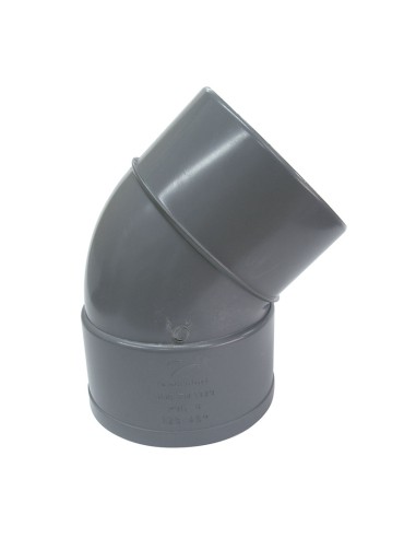 ACC.PVC. CODO MACHO-HEMBRA 50-45º